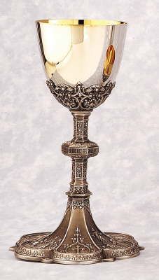 Silver Chalice With Sterling Cup